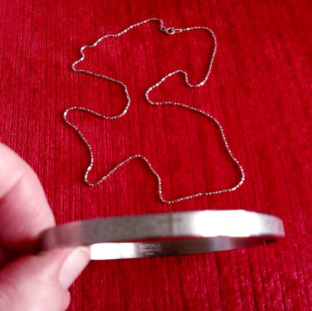 Bracelet and chain